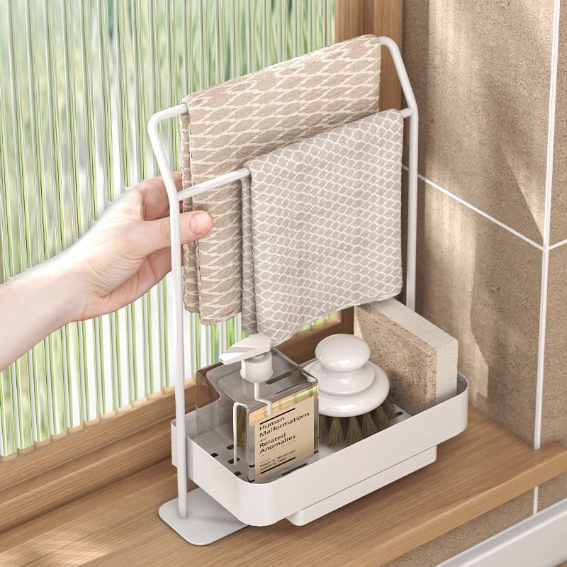 Rag Draining Kitchen Storage Rack Kitchen Gadgets